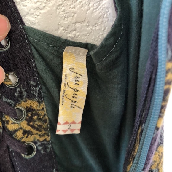 Free people boho midi dress - Picture 3 of 4